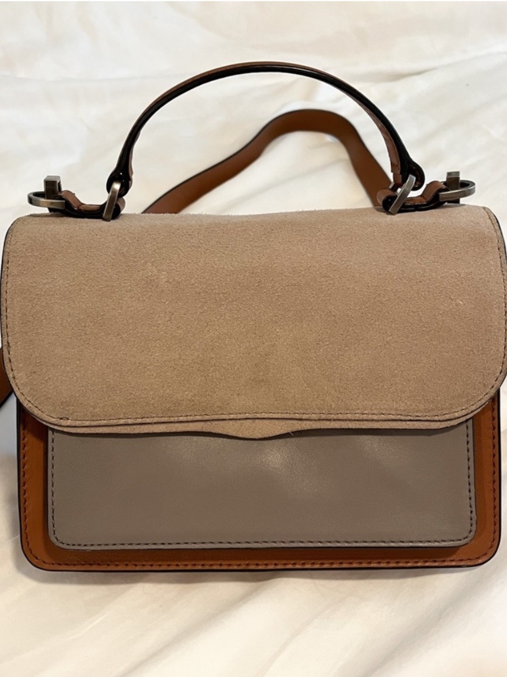Rebecca Minkoff Suede and Leather Bag